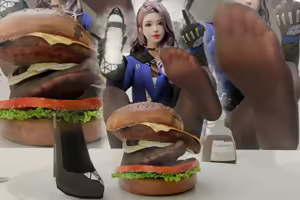 Page 164 of Feet Burger - preview thumbnail