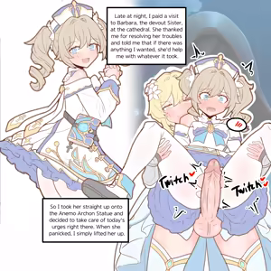 Page 14 of Teyvat Virgin Slayer Lumine #4~8 - preview thumbnail
