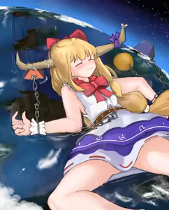 Page 20 of Suika Grows Gradually to a Massive Size and Does Whatever She Wants - preview thumbnail
