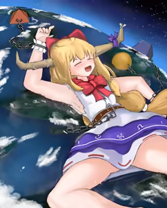 Page 19 of Suika Grows Gradually to a Massive Size and Does Whatever She Wants - preview thumbnail