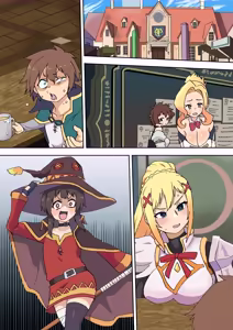 Page 16 of KonoSuba Status Change Book - preview thumbnail