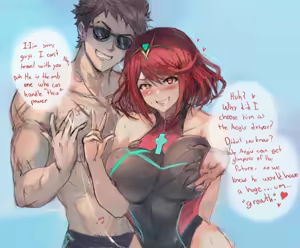 Page 1039 of Xenoblade - Rex, Pyra, Mythra and Nia - preview thumbnail