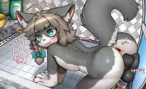Page 14 of Lina-chan's Bath (decensored) - preview thumbnail