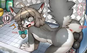 Page 19 of Lina-chan's Bath (decensored) - preview thumbnail