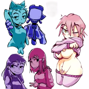 Page 158 of FLCL MEGAMIX - preview thumbnail