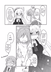 Page 16 of Wanting to do it for the first time with Miss Kobayashi - preview thumbnail