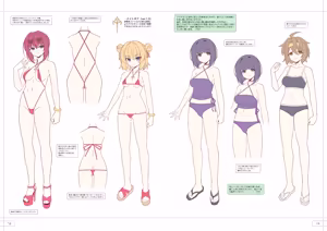 Page 7 of TS Magical Girl Nao! Design Works #2 GEARS - preview thumbnail
