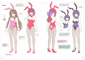 Page 8 of TS Magical Girl Nao! Design Works #2 GEARS - preview thumbnail