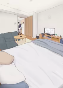 Page 46 of 人見知りちゃんとお留守番 - preview thumbnail
