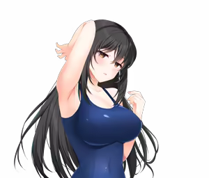 Page 28 of Secret Love (Kari) / Jun'ai After Story - Character Sprites - preview thumbnail