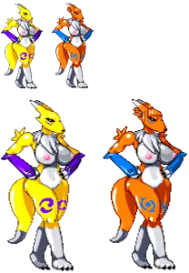 Page 22 of Renamon Transformation ART - preview thumbnail