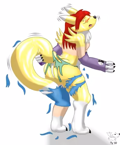 Page 24 of Renamon Transformation ART - preview thumbnail