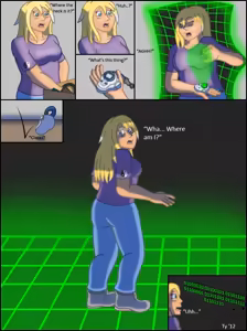 Page 3 of Renamon Transformation ART - preview thumbnail