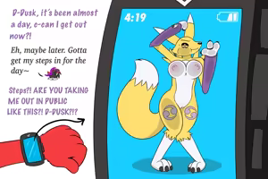 Page 73 of Renamon Transformation ART - preview thumbnail