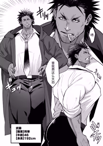 Page 3 of 被鬼附身的巨乳大叔刑警穿上超迷你比基尼后变傻的故事 - preview thumbnail