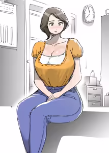 Page 3 of Ame de Nureta Mama ni Koufun Shite Nagare de Nama Ecchi Shita Boku. - preview thumbnail