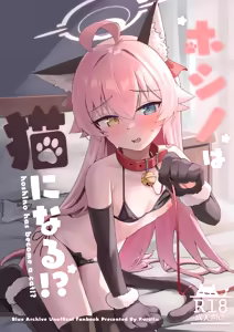 Hoshino wa Neko ni Naru — hentai manga cover on Fhentai