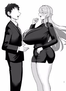 Page 86 of Itsumo mayu ni shiwa o yosete iru seikaku no kitsui baba senpai (29) wa you to dosukebe chijo ni naru - preview thumbnail