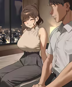 Page 33 of 我慢できなくなった水泳部の先生はホテルまで呼び出してきて… - preview thumbnail