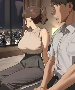 Page 34 of 我慢できなくなった水泳部の先生はホテルまで呼び出してきて… - preview thumbnail
