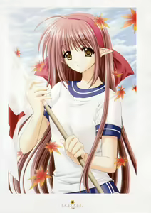 Page 115 of Shuffle! - Visual Fan Book - preview thumbnail