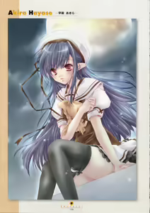Page 157 of Shuffle! - Visual Fan Book - preview thumbnail