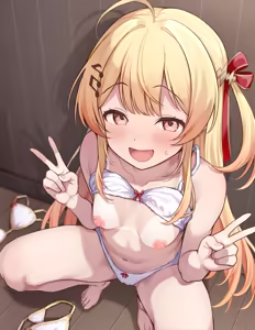 Page 16 of まるだし日焼け跡アピール♡かなで♡ - preview thumbnail