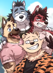 Page 3 of Lucky Boys - 炎热的夏日 - - preview thumbnail