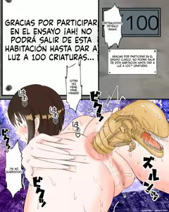 Page 24 of Uchuu Mushi 100-biki Shussan suru made Derarenai Heya (Spanish) MTL - preview thumbnail