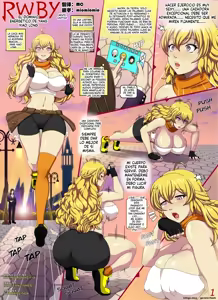 RWBY Yang's Aura Possession (Spanish) MTL — hentai manga cover on Fhentai