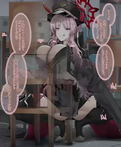 先生をパイズリで万魔殿へ誘惑するサツキちゃん — hentai manga cover on Fhentai