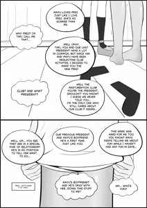 Page 19 of The "Masturbating at School" Club! - preview thumbnail