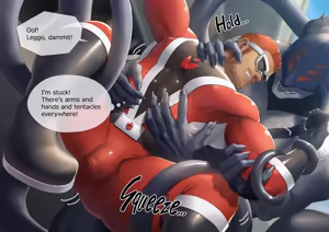 Red gets egg-layed by the monster — hentai manga cover on Fhentai