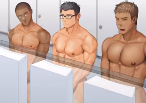 Page 13 of The man with glasses is unexpectedly big cocks - preview thumbnail