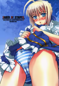 Saber of Stripes. — hentai manga cover on Fhentai