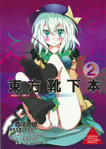Touhou Kutsushita Bon 2 | Touhou Sock Book 2 — hentai manga cover on Fhentai