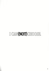 Page 3 of I Can (Not) Choose. - preview thumbnail