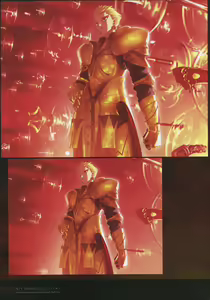 Page 137 of Fate/complete material I - Art material. - preview thumbnail