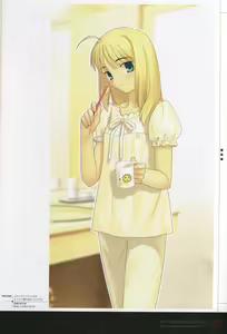 Page 238 of Fate/complete material I - Art material. - preview thumbnail