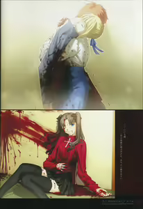 Page 38 of Fate/complete material I - Art material. - preview thumbnail