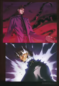 Page 40 of Fate/complete material I - Art material. - preview thumbnail