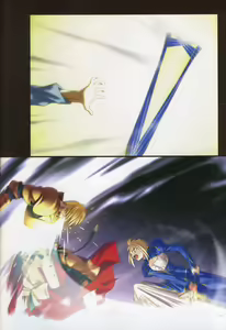 Page 42 of Fate/complete material I - Art material. - preview thumbnail