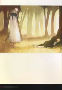 Page 45 of Fate/complete material I - Art material. - preview thumbnail
