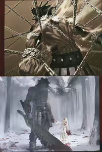 Page 57 of Fate/complete material I - Art material. - preview thumbnail