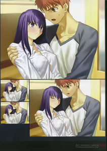 Page 80 of Fate/complete material I - Art material. - preview thumbnail