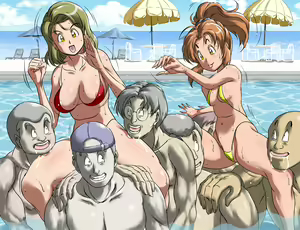 Page 34 of Porori! Mizugi Hagi Gibasen Dragon Beach! XXX - preview thumbnail