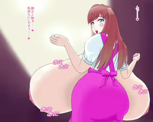 Page 4 of Moshi mo Bakunyuu Musume to Futanarimusume no Iru Omise ga Attara - preview thumbnail