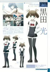 Page 32 of School Days Visual Guide Book - preview thumbnail