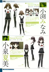 Page 35 of School Days Visual Guide Book - preview thumbnail