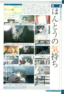 Page 44 of School Days Visual Guide Book - preview thumbnail